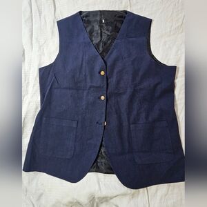 Source Unknown Midnight Blue Vest